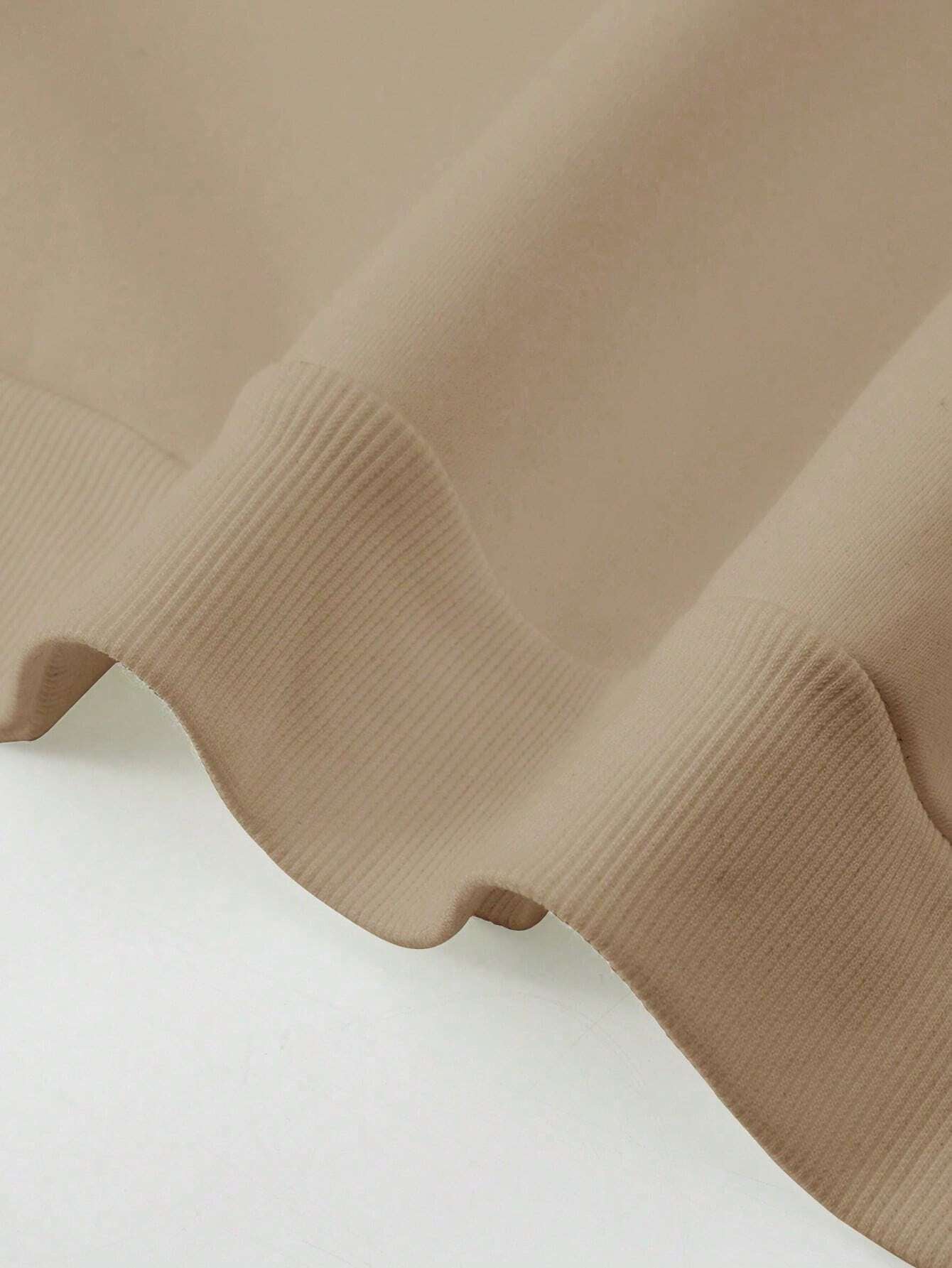 Manfinity Homme Men'S Loose Fit Letter Print round Neck Casual Sweatshirt, for Fall